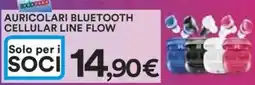 Ipercoop Auricolari bluetooth cellular line flow offerta