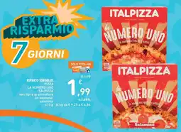 Spazio Conad Reparto surgelati pizza la numero uno ITALPIZZA offerta