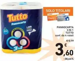 Spazio Conad Pannocarta 3 in 1 tutto offerta