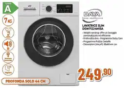 Ipercoop DAYA LAVATRICE SLIM DSW71224M15A offerta