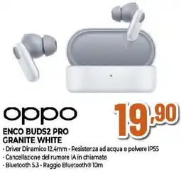 Extracoop Oppo ENCO BUDS2 PRO GRANITE WHITE offerta