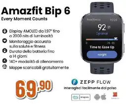 Ipercoop Amazfit Bip 6 offerta