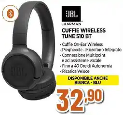 Extracoop JBL CUFFIE WIRELESS TUNE 510 BT offerta