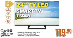 Extracoop Q.Bell TV LED 24" HDR QT24HTF8A offerta