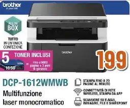 Ipercoop brother DCP-1612WMWB offerta