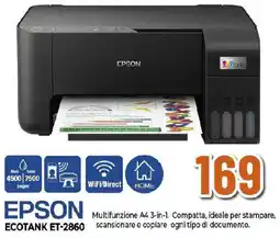 Extracoop EPSON ECOTANK ET-2860 offerta