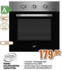 Ipercoop DAYA FORNO MULTIFUNZIONE DMFI4GT70A offerta