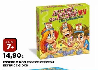 Ipercoop Essere o Non Essere Refresh Editrice Giochi offerta