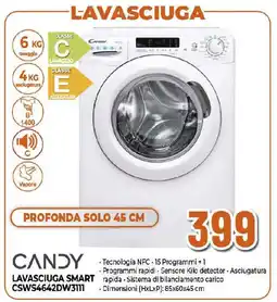 Extracoop CANDY LAVASCIUGA SMART CSWS4642DW3111 offerta