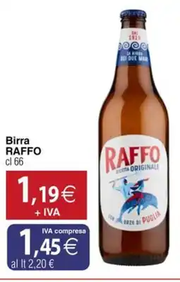 Docks Cash&Carry Birra RAFFO offerta