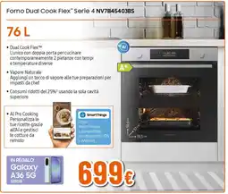 Extracoop SAMSUNG Forno Dual Cook Flex Serie 4 NV7B45403BS offerta
