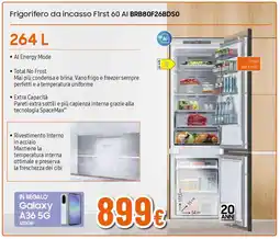 Extracoop SAMSUNG Frigorifero da incasso First 60 AI BRB80F26BDS0 offerta