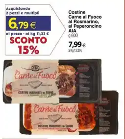 Docks Cash&Carry Costine Carne al Fuoco al Rosmarino, al Peperoncino AIA offerta