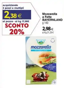 Docks Cash&Carry Mozzarella a Fette BAYERNLAND offerta