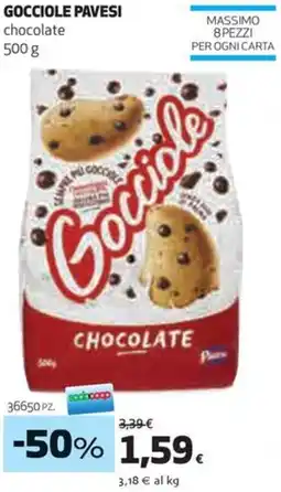 Coop Gocciole PAVESI offerta