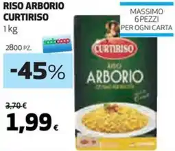Coop Riso arborio CURTIRISO offerta