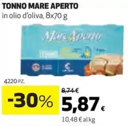 Coop Tonno MARE APERTO offerta