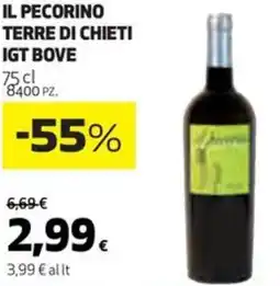Coop Il pecorino terre di chieti igt bove offerta