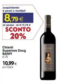 Docks Cash&Carry Chianti Superiore Docg BANFI offerta