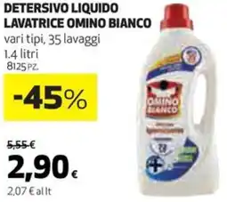 Coop Detersivo liquido lavatrice OMINO BIANCO offerta
