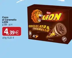 Docks Cash&Carry Cono al Caramello LION offerta