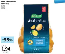 Coop Patate naturella RUGGIERO offerta
