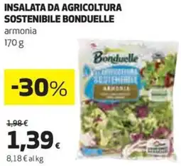 Coop Insalata da agricoltura sostenibile BONDUELLE offerta