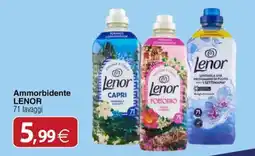 Docks Cash&Carry Ammorbidente LENOR 71 lavaggi offerta