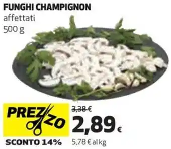 Coop Funghi champignon offerta