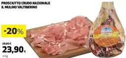 Coop Prosciutto crudo nazionale il mulino valtiberino offerta