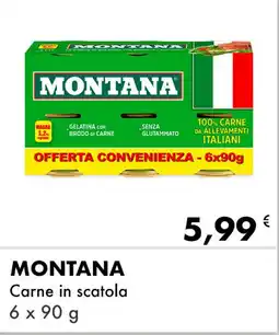 Iper Tosano MONTANA Carne in scatola offerta