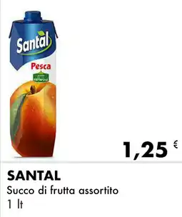 Iper Tosano SANTAL Succo di frutta assortito offerta