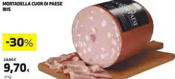 Coop Mortadella cuor di paese ibis offerta