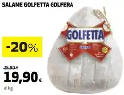 Coop Salame golfetta GOLFERA offerta