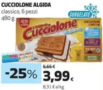 Coop Cucciolone algida offerta