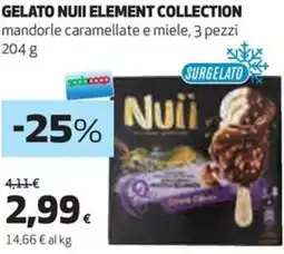 Coop Gelato nuii element collection offerta
