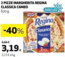 Coop 2 pizze margherita regina classica cameo offerta