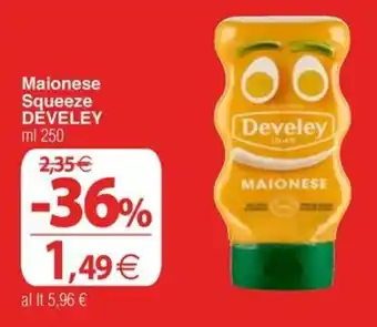 Docks Cash&Carry Maionese Squeeze DĖVELEY offerta