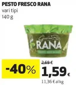 Coop Pesto fresco RANA offerta