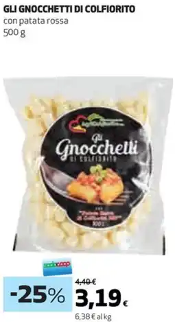 Coop Gli gnocchetti di colfiorito offerta