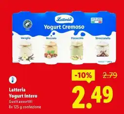 Lidl Latteria Yogurt intero offerta