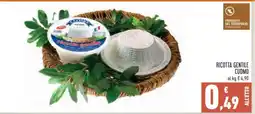 Conad Ricotta gentile cuomo offerta