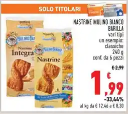 Conad NASTRINE MULINO BIANCO BARILLA offerta