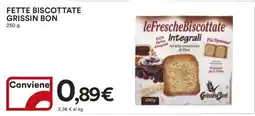 Coop Fette Biscottate Grissin Bon offerta