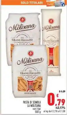 Conad PASTA DI SEMOLA LA MOLISANA offerta