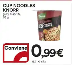 Coop CUP NOODLES KNORR offerta
