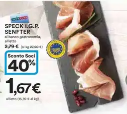 Coop SPECK I.G.P. SENFTER offerta