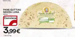 Coop PANE GUTTIAU MEZZA LUNA offerta