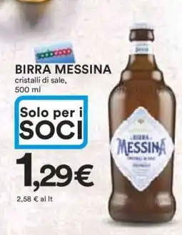 Coop Birra MESSINA offerta