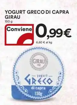 Coop YOGURT GRECO DI CAPRA GIRAU offerta